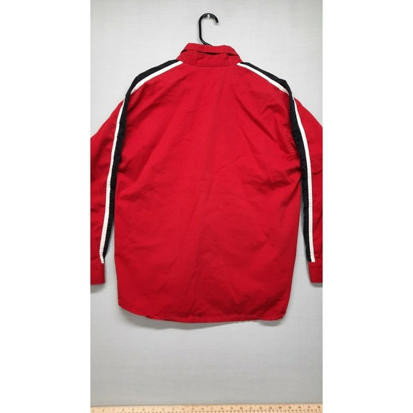 Dale Jr Winners Circle Bud Racing #8 Mens Red Long Sleeve Button Up Size XL - Picture 2 of 6